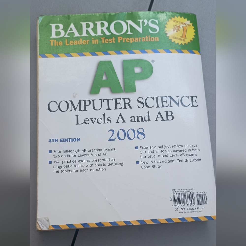 AP Computer Science 2008 Guide - Picture 2 of 4